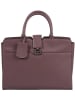 Burkely Leder-Henkeltasche "Modest Meghan" in Lila - (B)36,5 x (H)23 x (T)10 cm