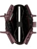 Burkely Leder-Henkeltasche "Modest Meghan" in Lila - (B)36,5 x (H)23 x (T)10 cm