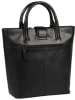 Burkely Leder-Henkeltasche "Modest Meghan" in Schwarz - (B)26,5 x (H)31 x (T)13 cm