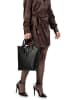 Burkely Leder-Henkeltasche "Modest Meghan" in Schwarz - (B)26,5 x (H)31 x (T)13 cm
