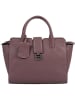 Burkely Leder-Henkeltasche "Modest Meghan" in Lila - (B)30 x (H)24 x (T)10 cm