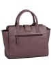 Burkely Leder-Henkeltasche "Modest Meghan" in Lila - (B)30 x (H)24 x (T)10 cm