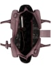 Burkely Leder-Henkeltasche "Modest Meghan" in Lila - (B)30 x (H)24 x (T)10 cm