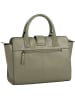 Burkely Leder-Henkeltasche "Modest Meghan" in Hellgrün - (B)30 x (H)24 x (T)10 cm
