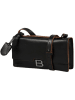Burkely Leren schoudertas "Modest Meghan" zwart - (B)24 x (H)12 x (D)5 cm