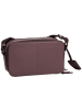 Burkely Leren schoudertas "Modest Meghan" paars - (B)16 x (H)12 x (D)7 cm