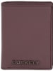 Burkely Leren portemonnee "Modest Meghan" paars - (B)8 x (H)10 x (D)1,5 cm
