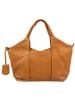 Burkely Leder-Henkeltasche "Just Jolie" in Cognac - (B)34 x (H)24 x (T)11 cm
