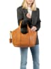 Burkely Leder-Henkeltasche "Just Jolie" in Cognac - (B)34 x (H)24 x (T)11 cm