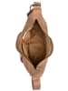 Burkely Leren schoudertas "Just Jolie" taupe - (B)45 x (H)28 x (D)9 cm