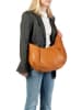 Burkely Leder-Schultertasche "Just Jolie" in Cognac - (B)45 x (H)28 x (T)9 cm
