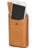 Burkely Leder-Handytasche "Just Jolie" in Cognac - (B)11 x (H)17 x (T)3 cm