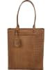 Burkely Leder-Schultertasche "Casual Cayla" in Cognac - (B)33 x (H)37 x (T)12,5 cm