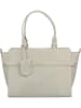 Burkely Leren handtas "Casual Cayla" crème - (B)38 x (H)23 x (D)12 cm
