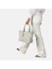 Burkely Skórzana torebka "Casual Cayla" w kolorze kremowym - 38 x 23 x 12 cm