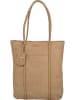 Burkely Leren schoudertas "Still Selene" beige - (B)30 x (H)36 x (D)9 cm