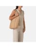 Burkely Leder-Schultertasche "Still Selene" in Beige - (B)30 x (H)36 x (T)9 cm