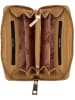 Burkely Leder-Geldbörse "Beloved Bailey" in Cognac - (B)14 x (H)9 x (T)3 cm