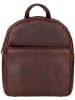 Burkely Leder-Rucksack "Antique Avery" in Braun - (B)25 x (H)30 x (T)11 cm