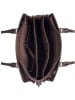 Burkely Leder-Henkeltasche "Antique Avery" in Dunkelbraun - (B)36 x (H)28 x (T)9 cm