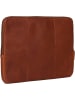 Burkely Leder-Laptopetui "Anitque Avery" in Cognac - (B)40 x (H)30 x (T)3 cm