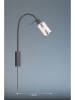 FISCHER & HONSEL Lampa ścienna "Iska" w kolorze czarnym - 34 x 40 cm