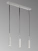 Schöner Wohnen Kollektion LED-Hängeleuchte "Stina" in Silber - (B)70 x (H)250 cm