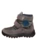 Naturino Leren boots "Pile" kaki/bruin