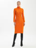 BGN Gebreide jurk oranje