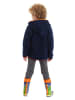 Denokids Sweatvest "Pirate Dino" donkerblauw