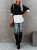 LA Angels Sweter w kolorze czarno-białym