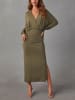 LA Angels Kleid in Khaki