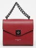 Victor & Hugo Paris Leren schoudertas "Thea" bordeaux - (B)19 x (H)17 x (D)10 cm