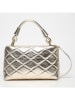 Victor & Hugo Paris Leder-Henkeltasche "Carla" in Gold - (B)26 x (H)18 x (T)8 cm