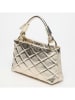 Victor & Hugo Paris Leder-Henkeltasche "Carla" in Gold - (B)26 x (H)18 x (T)8 cm