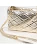 Victor & Hugo Paris Leder-Henkeltasche "Carla" in Gold - (B)26 x (H)18 x (T)8 cm