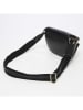 Victor & Hugo Paris Leder-Brusttasche "Aly" in Schwarz - (B)21 x (H)13 x (T)8 cm