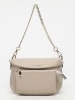 Victor & Hugo Paris Leder-Gürteltasche "Aly" in Beige - (B)21 x (H)13 x (T)8 cm