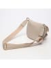 Victor & Hugo Paris Leder-Gürteltasche "Aly" in Beige - (B)21 x (H)13 x (T)8 cm