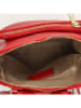 Victor & Hugo Paris Leren rugzak "Melania" rood - (B)24 x (H)27 x (D)9 cm