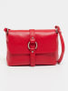 Victor & Hugo Paris Leren schoudertas "Ring" rood - (B)21 x (H)16 x (D)5 cm