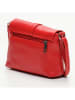 Victor & Hugo Paris Leren schoudertas "Ring" rood - (B)21 x (H)16 x (D)5 cm