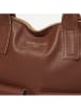 Victor & Hugo Paris Leder-Shopper "Noa" in Braun - (B)34 x (H)38 x (T)11 cm