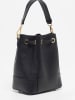 Victor & Hugo Paris Leren handtas "Livy" zwart - (B)18 x (H)21 x (D)11 cm