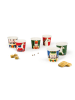 Trendy Kitchen by EXCÉLSA 6-delige set: koffiekoppen "Vintage Christmal" meerkleurig - 90 ml