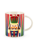 Trendy Kitchen by EXCÉLSA Kaffeetasse "Vintage Christmas" in Bunt - 300 ml