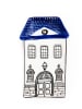 Trendy Kitchen by EXCÉLSA Talerz w kolorze niebiesko-białym - 12 x 20 cm