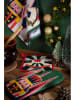 Trendy Kitchen by EXCÉLSA Ofenhandschuh "Vintage Christmas" in Bunt/ Dunkelblau - (L)32 x (B)18 cm