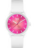 Ice Watch Quarzuhr "Solar Power" in Weiß/ Pink
