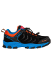 Kastinger Skórzane buty trekkingowe "Matar" w kolorze czarno-niebiesko-pomarańczowym